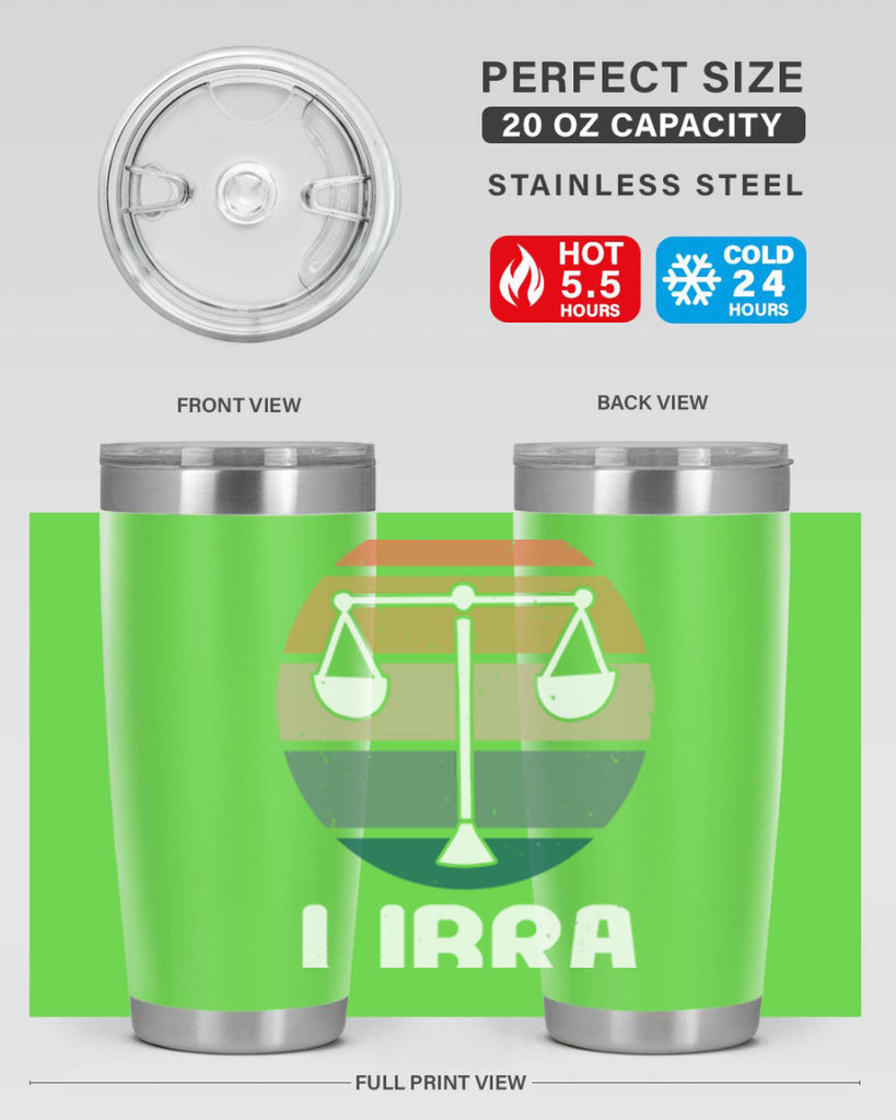 libra 337#- zodiac- Tumbler