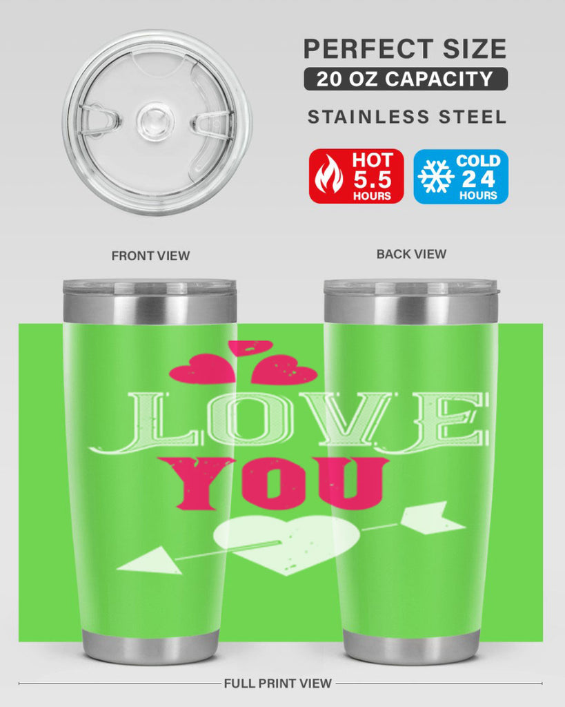 love you 42#- valentines day- Tumbler