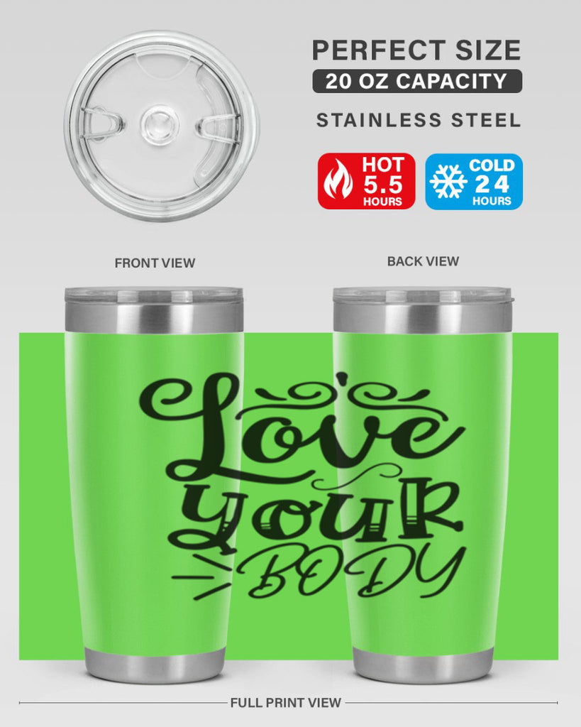 love your body 30#- gym- Tumbler