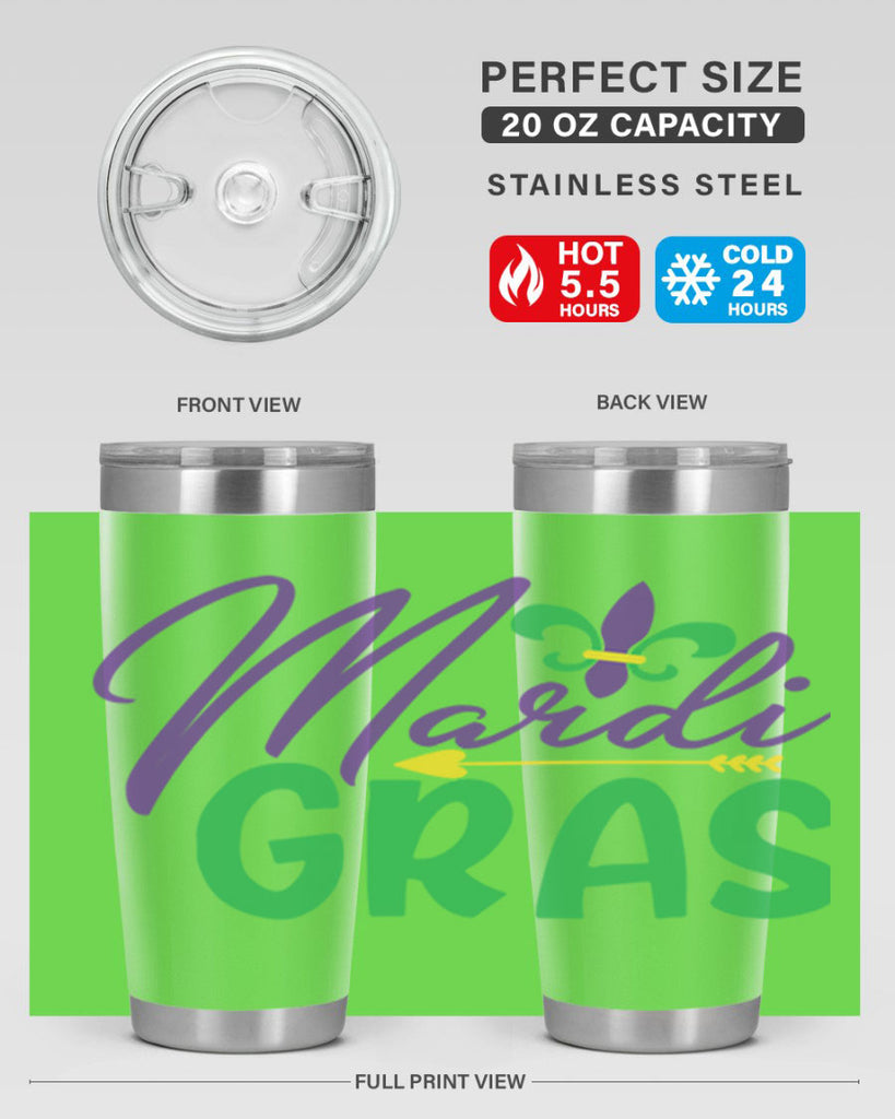 mardi gras 76#- mardi gras- Tumbler
