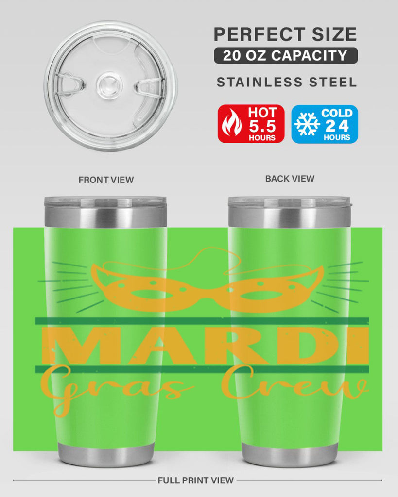 mardi gras crew 48#- mardi gras- Tumbler