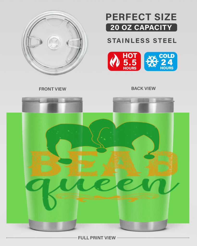 new orleans new me 42#- mardi gras- Tumbler