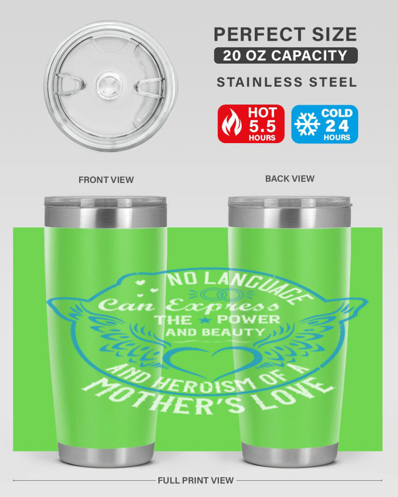 no language can express 39#- mothers day- Tumbler