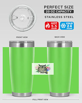 owl 3#- owl- Tumblers