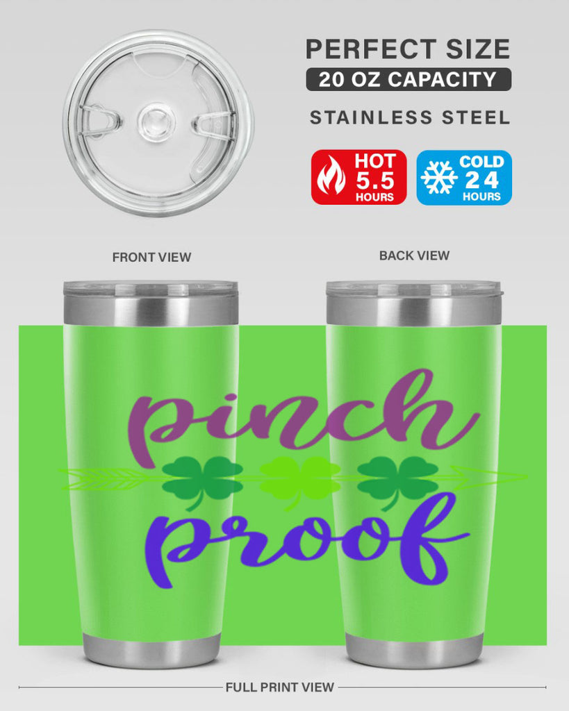 pinch proof 3#- mardi gras- Tumbler