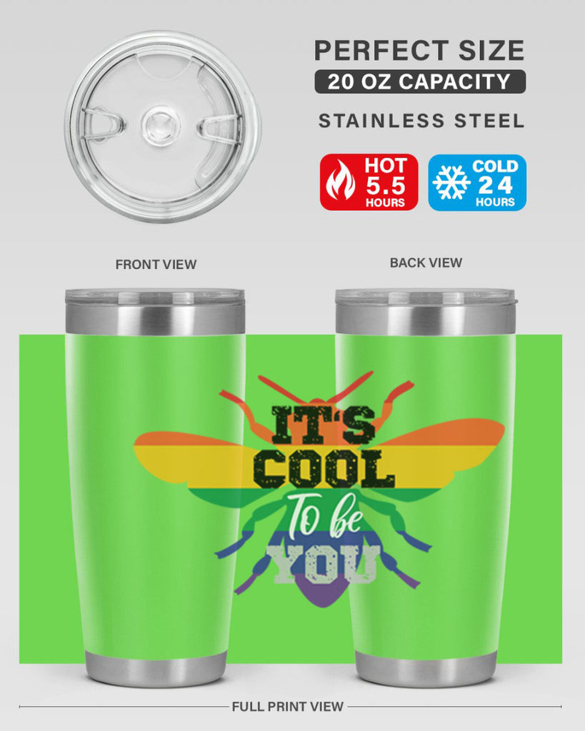pride bee cool 70#- lgbt- Tumbler