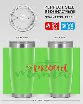 proud mama Style 38#- autism- Tumbler