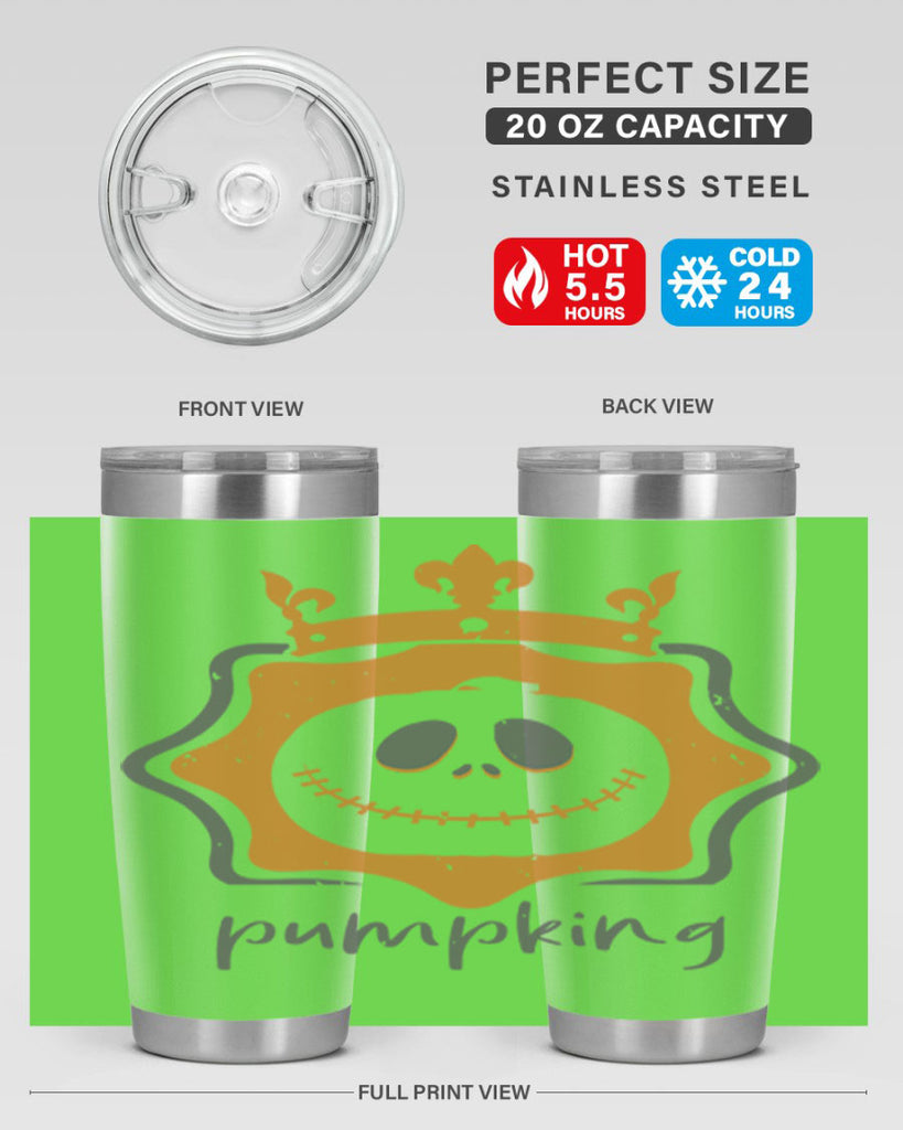 pumpking 134#- halloween- Tumbler