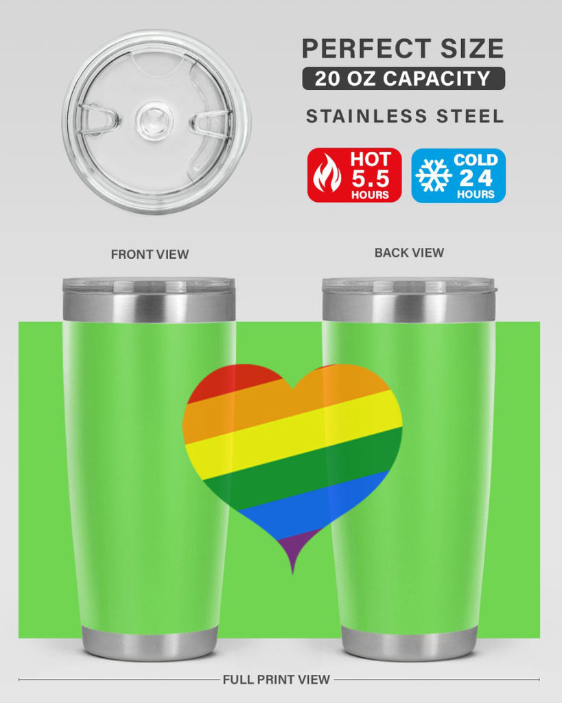 rainbow hear 8#- lgbt- Tumbler