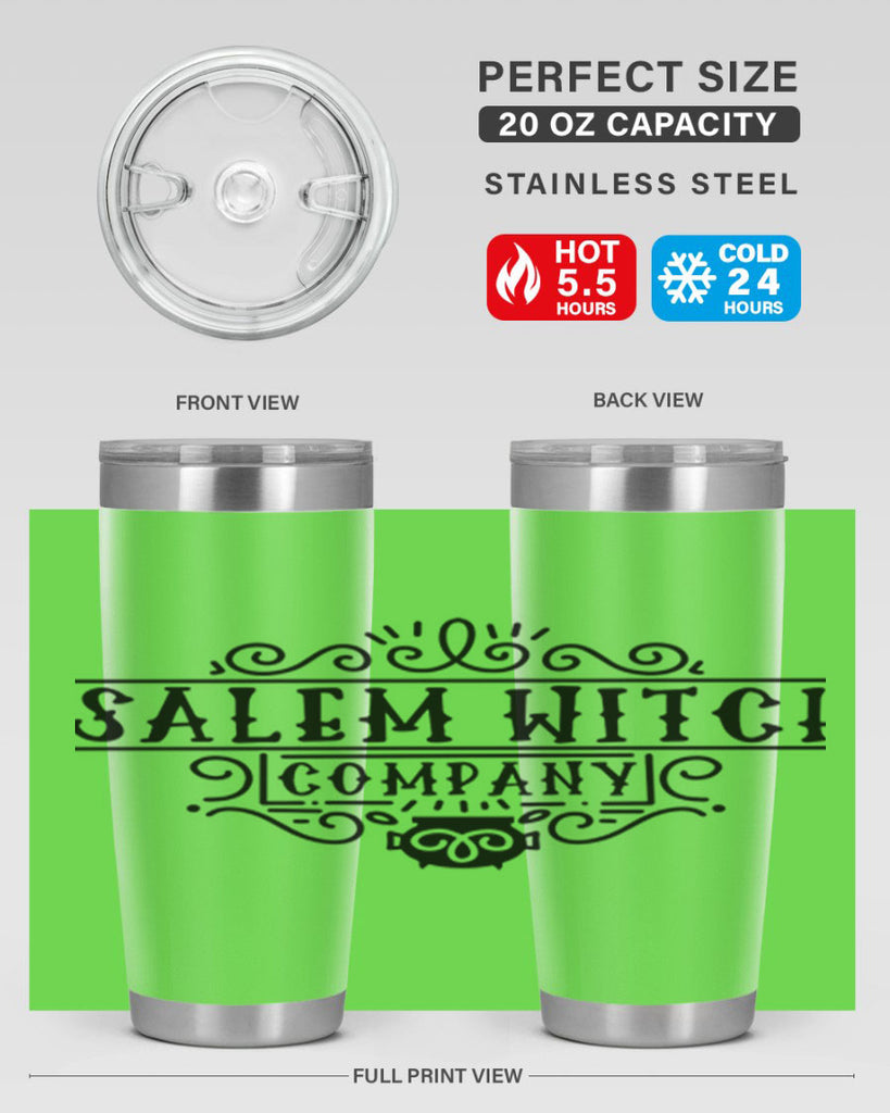 salem witch company 26#- halloween- Tumbler