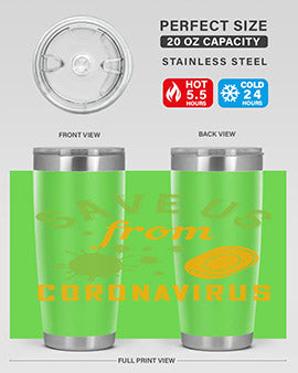 save us from coronavirus Style 24#- corona virus- Tumbler