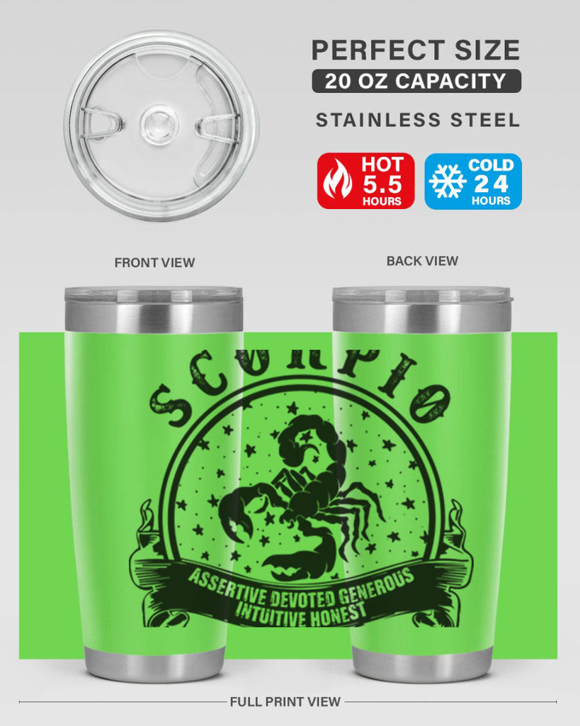 scorpio 29#- zodiac- Tumbler