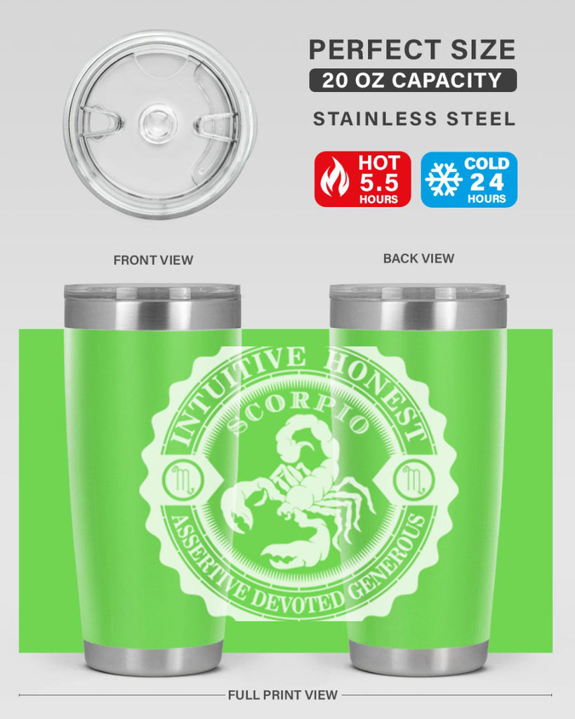 scorpio 32#- zodiac- Tumbler
