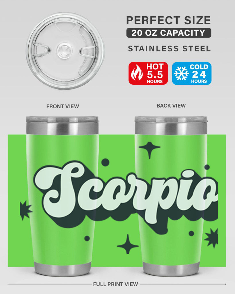 scorpio 454#- zodiac- Tumbler