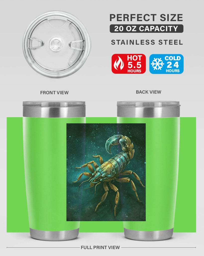 scorpio 46#- zodiac- Tumbler