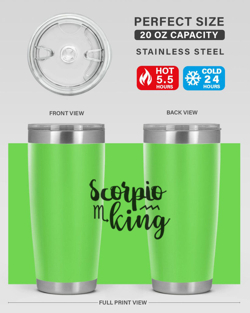 scorpio king 433#- zodiac- Tumbler