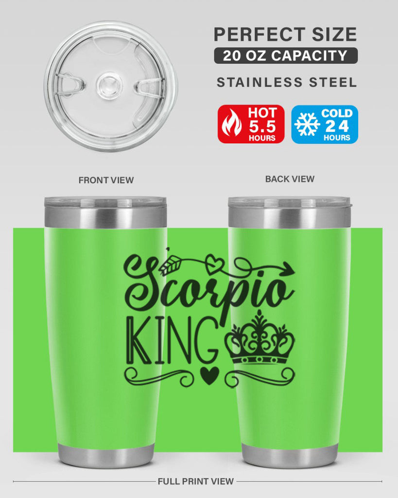 scorpio king 443#- zodiac- Tumbler