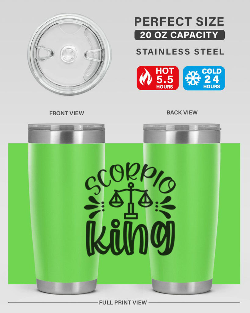 scorpio king 444#- zodiac- Tumbler