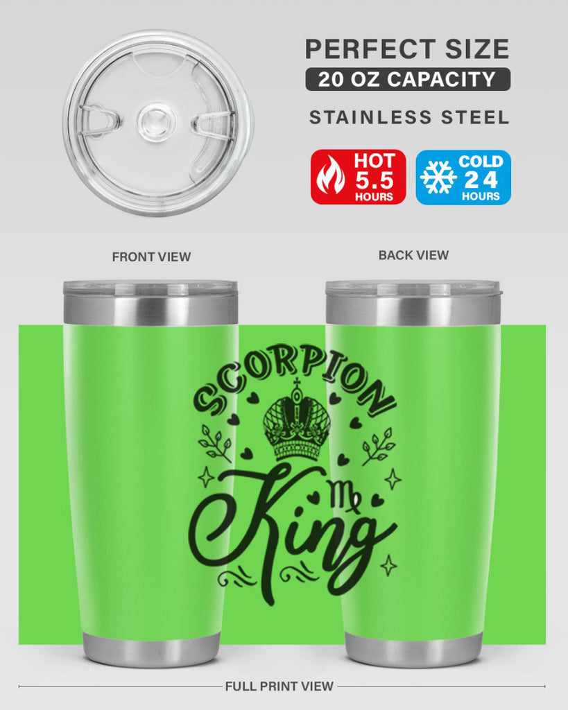 scorpio n king 465#- zodiac- Tumbler