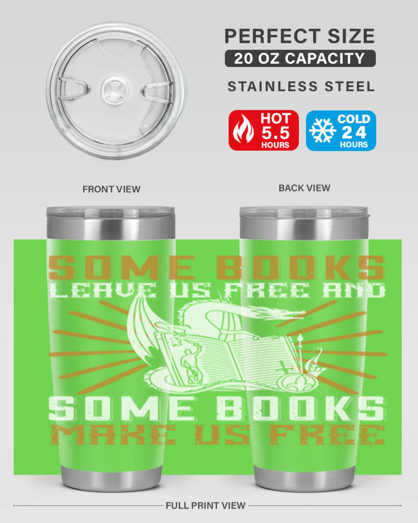some books leave us free and some books make us free 12#- reading- Tumbler