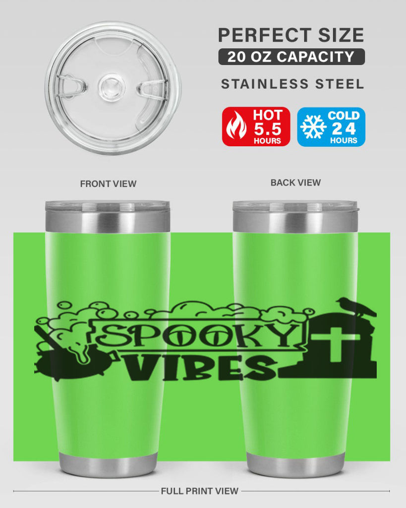 spooky vibes 20#- halloween- Tumbler