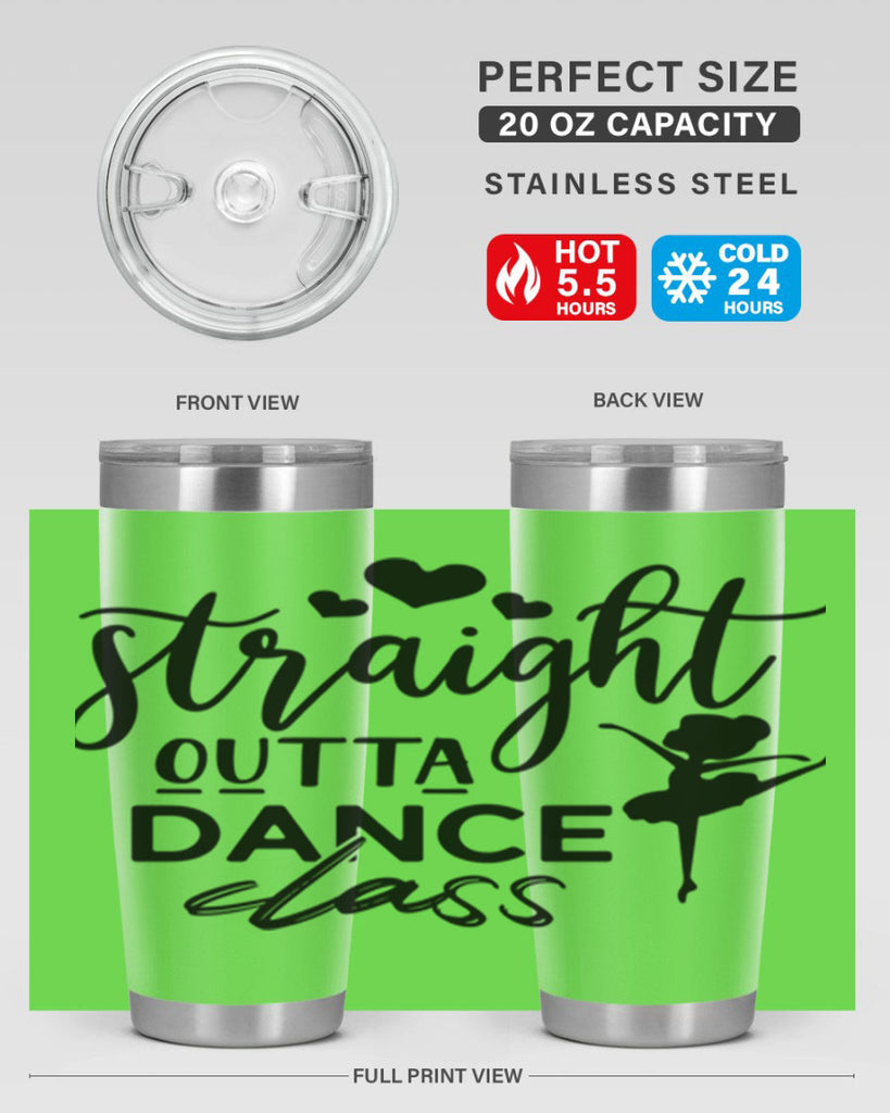 straight outta dance class 80#- ballet- Tumbler