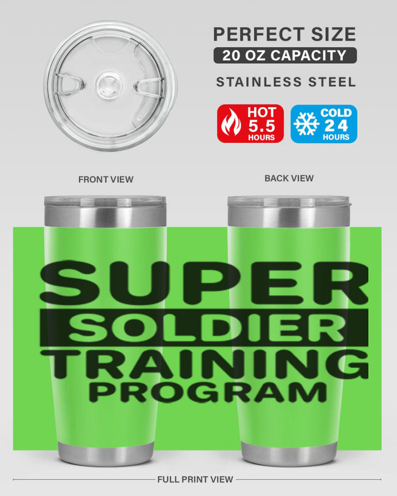 super soldier training program 397#- winter- Tumbler