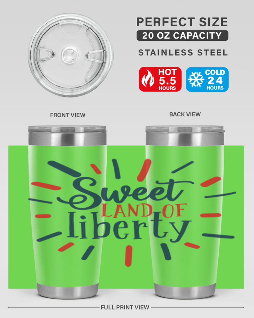 sweet land of liberty Style 7#- Fourt Of July- Tumbler