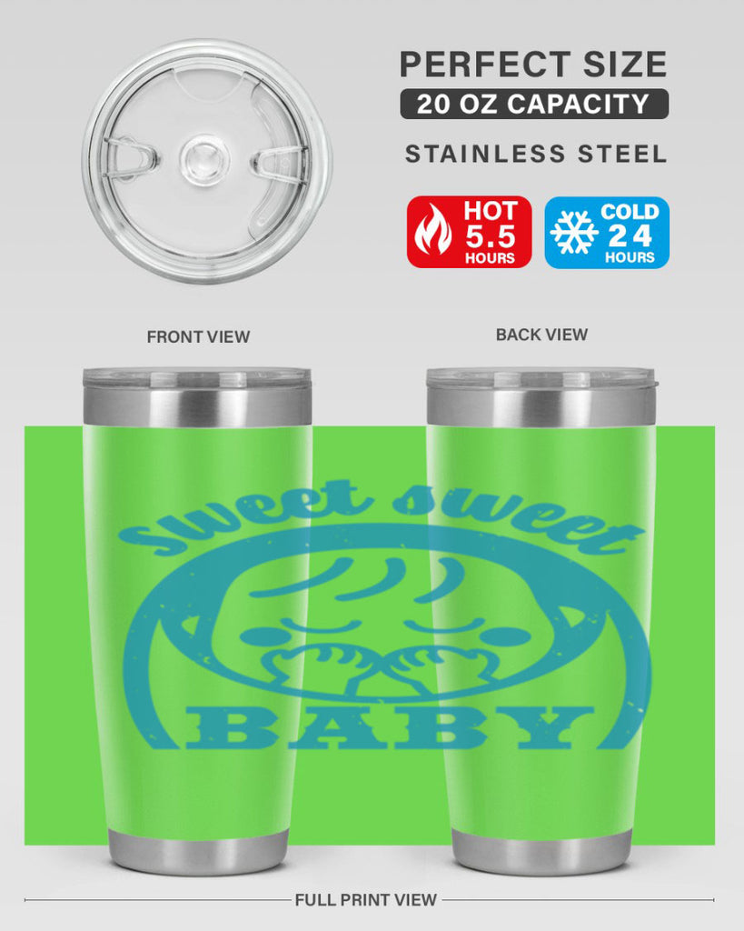 sweet sweet baby Style 12#- baby shower- tumbler