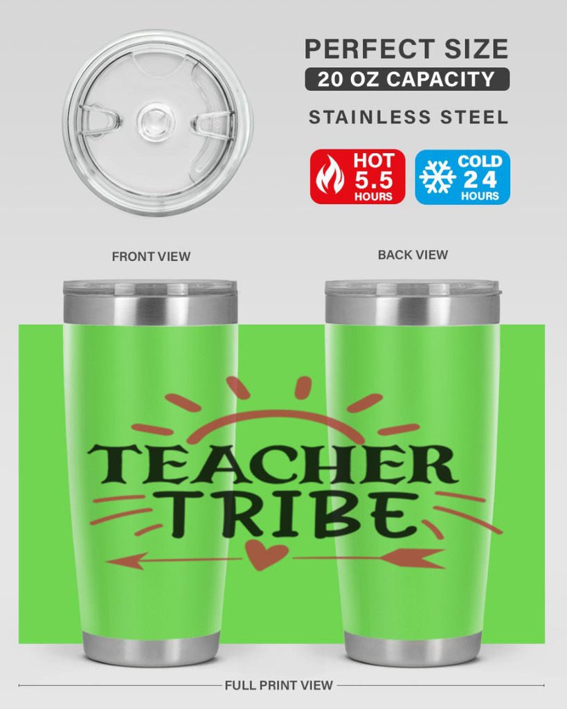 teacher tribe Style 138#- teacher- tumbler