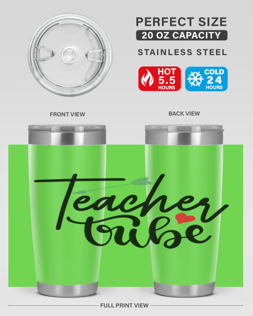 teacher tribe Style 139#- teacher- tumbler