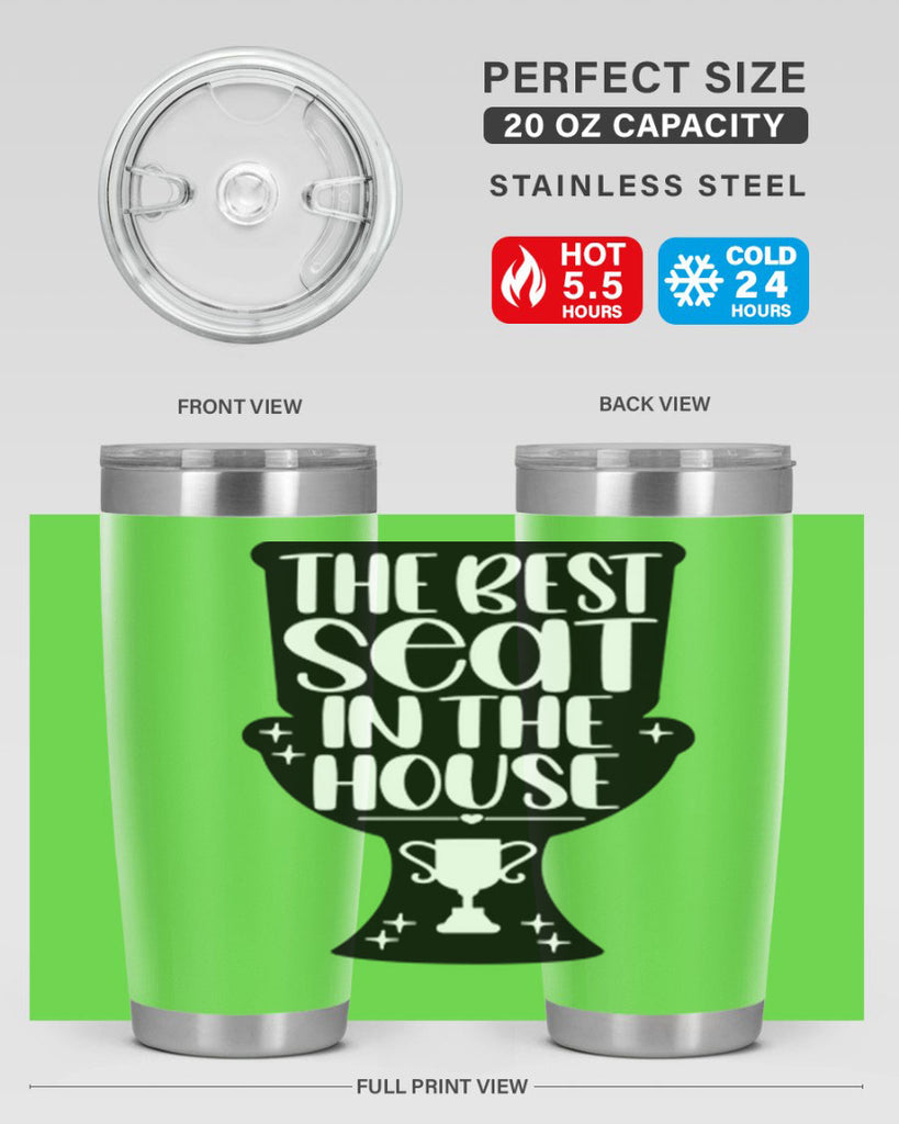 the best seat in the house 13#- bathroom- Tumbler