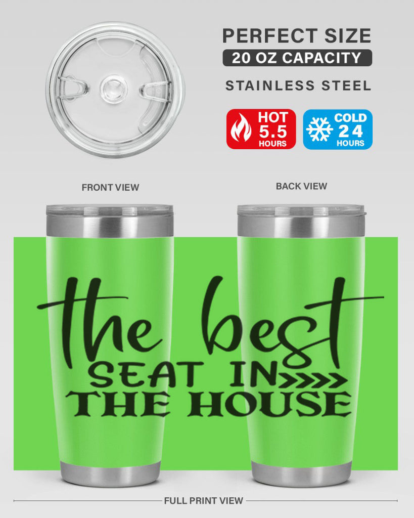 the best seat in the house 56#- bathroom- Tumbler