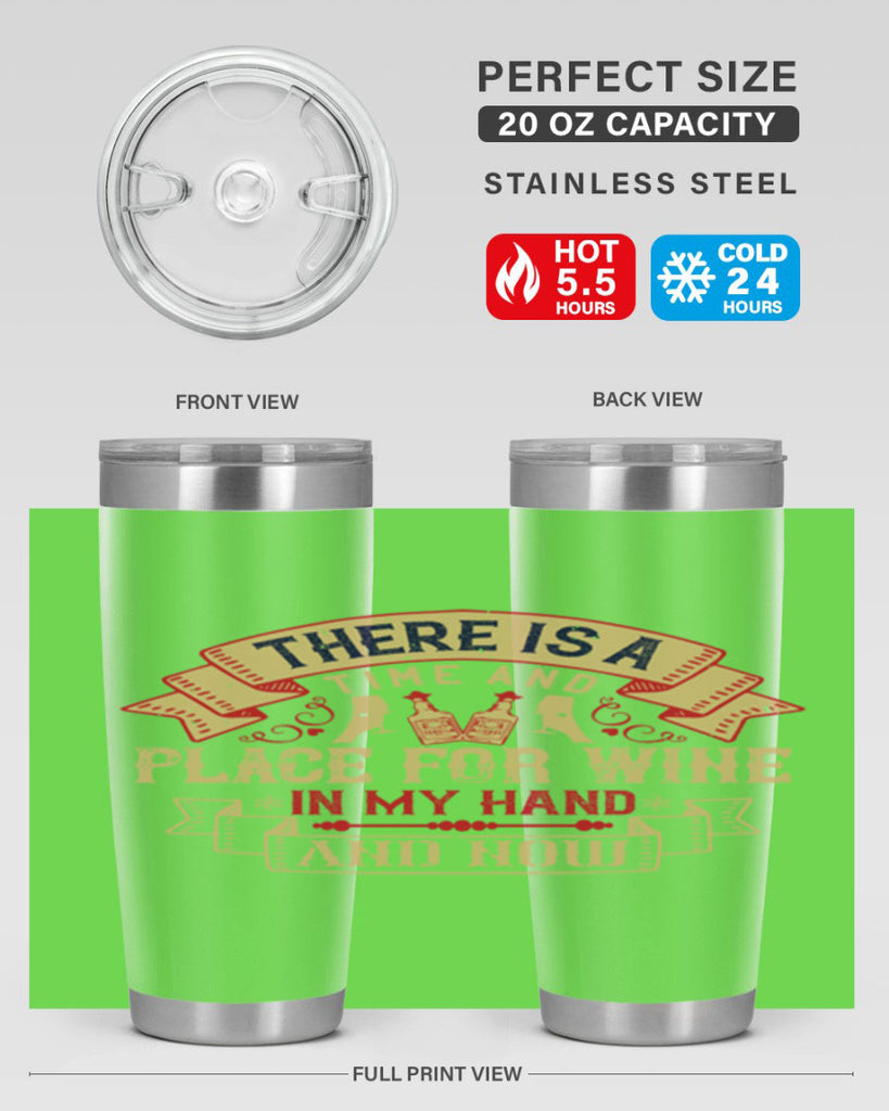there is a time and place for wine in my hand and now 26#- drinking- Tumbler