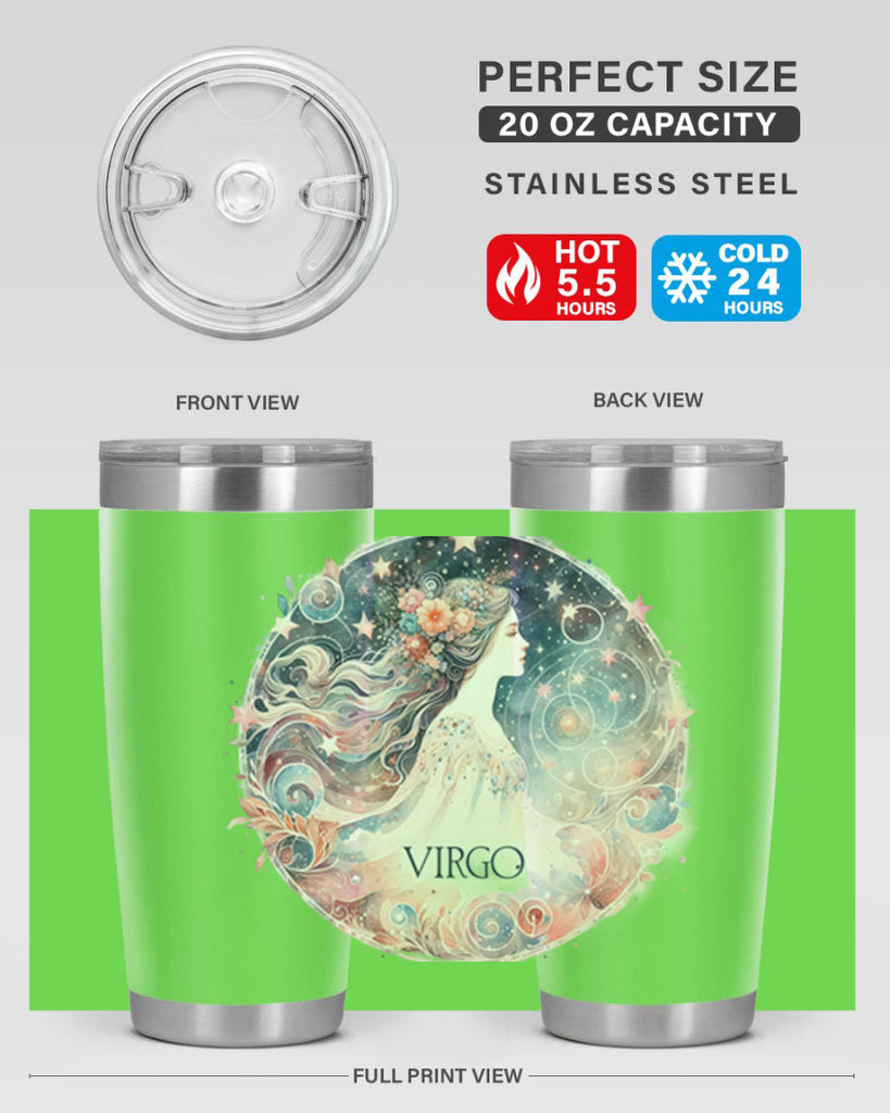 virgo 545#- zodiac- Tumbler
