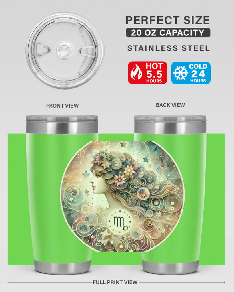 virgo 556#- zodiac- Tumbler