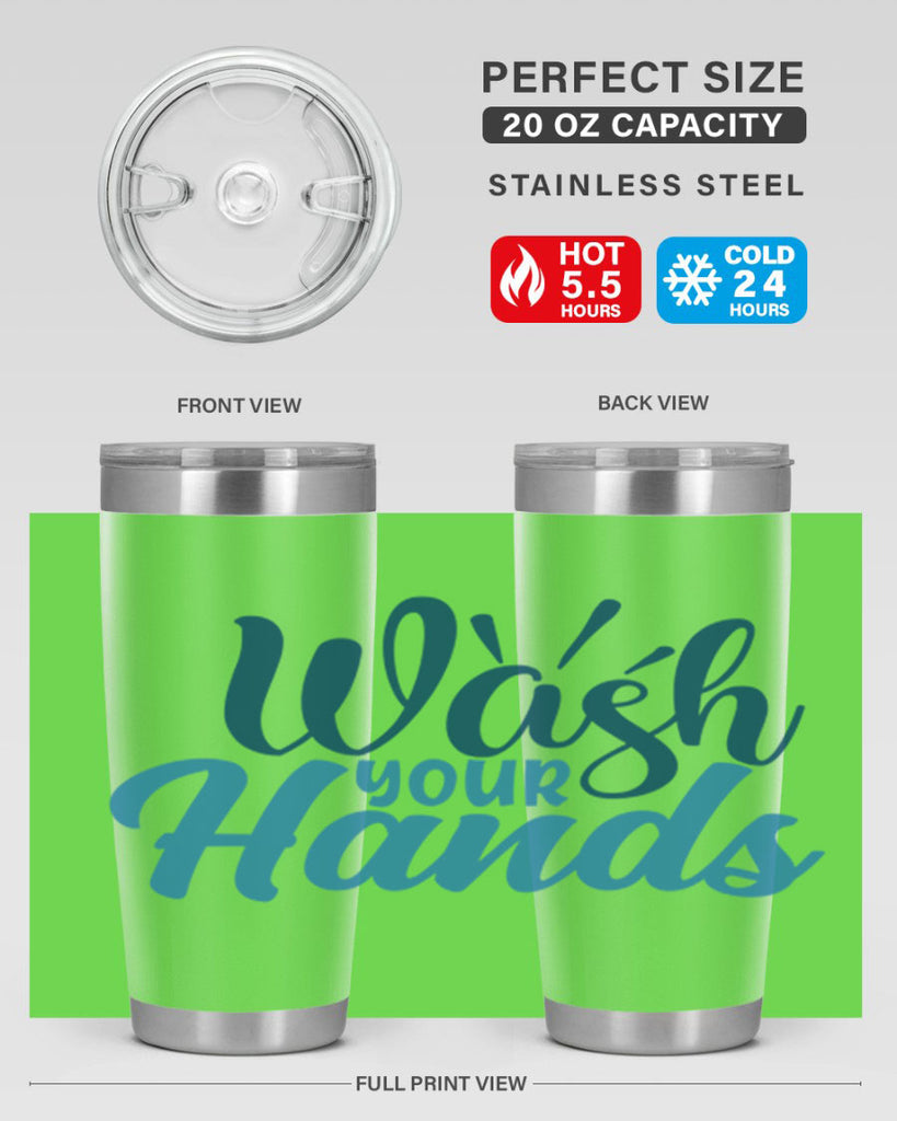 wash your hands 52#- bathroom- Tumbler