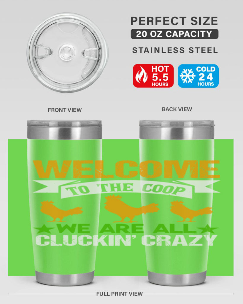 welcome to the coop 29#- farming and gardening- Tumbler