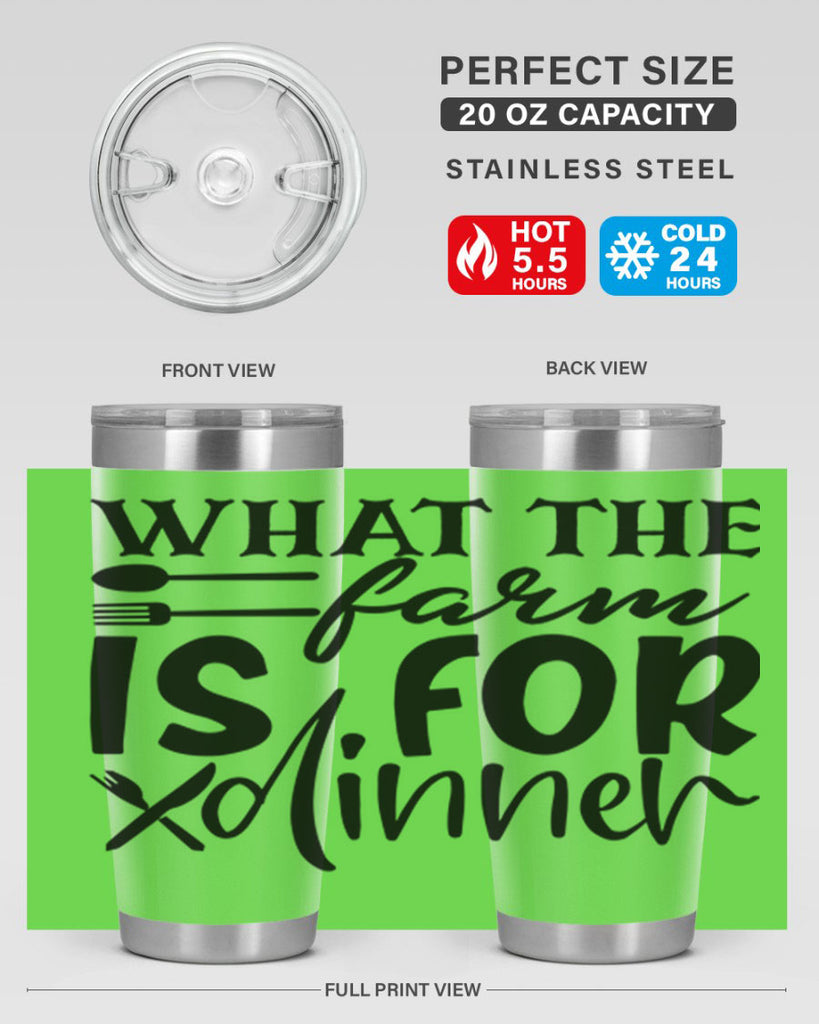 what the farm is for dinner 72#- kitchen- Tumbler