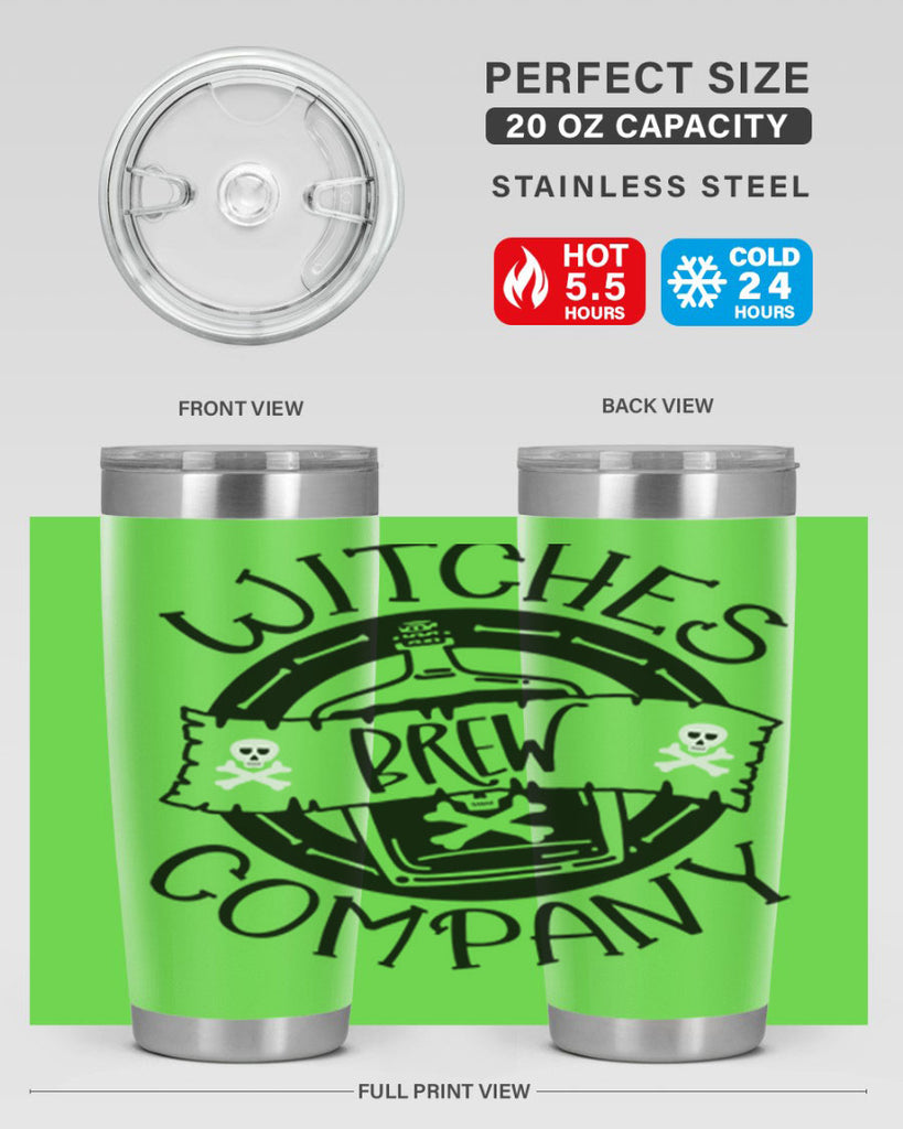 witches brew company 6#- halloween- Tumbler