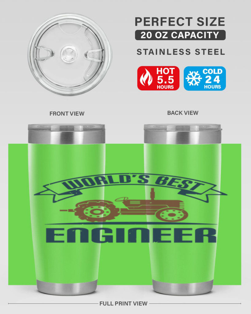 worlds best engineer Style 27#- engineer- tumbler
