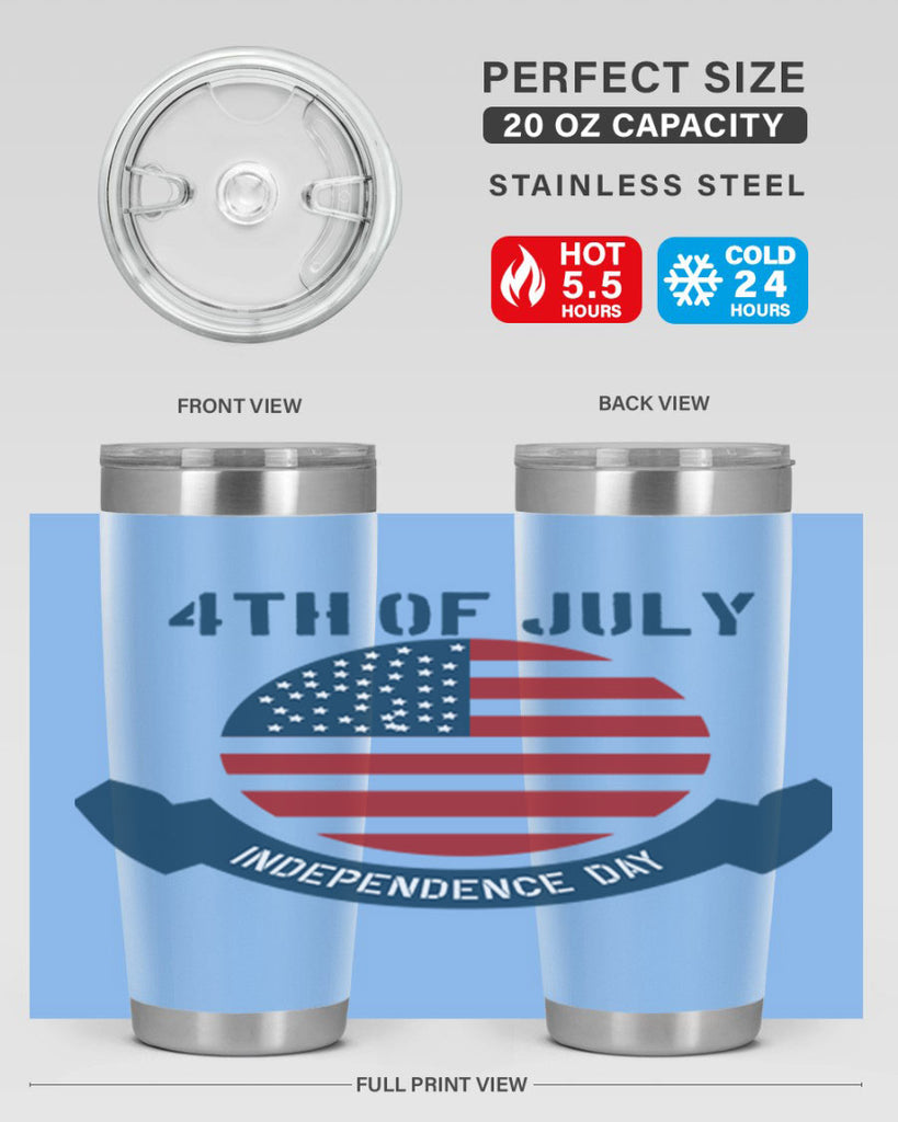4th july design Style 63#- Fourt Of July- Tumbler