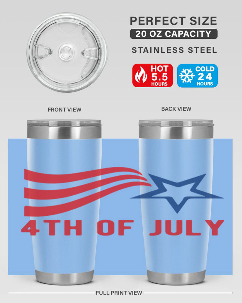 4th of July design Style 66#- Fourt Of July- Tumbler