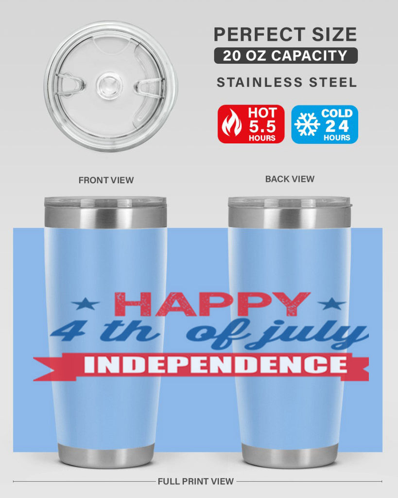 4th of july independence Style 68#- Fourt Of July- Tumbler