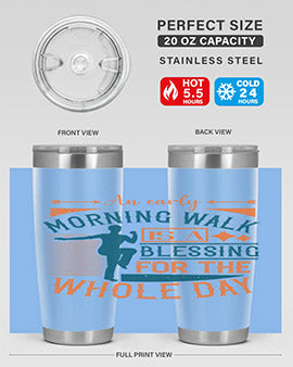 An early morning walk is a blessing for the whole day Style 28#- diabetes- Tumbler