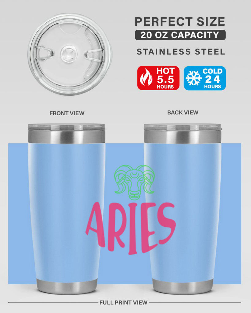 Aries 101#- zodiac- Tumbler
