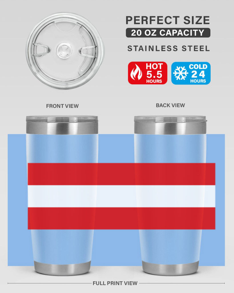 Austria 188#- world flags- Tumbler