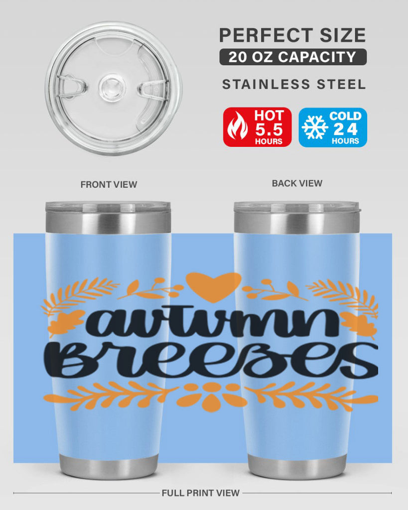 Autumn Breezes 474#- fall- Tumbler
