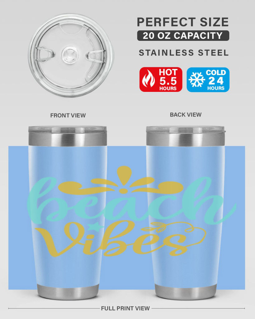 BEACH VIBES Style 70#- summer- Tumbler