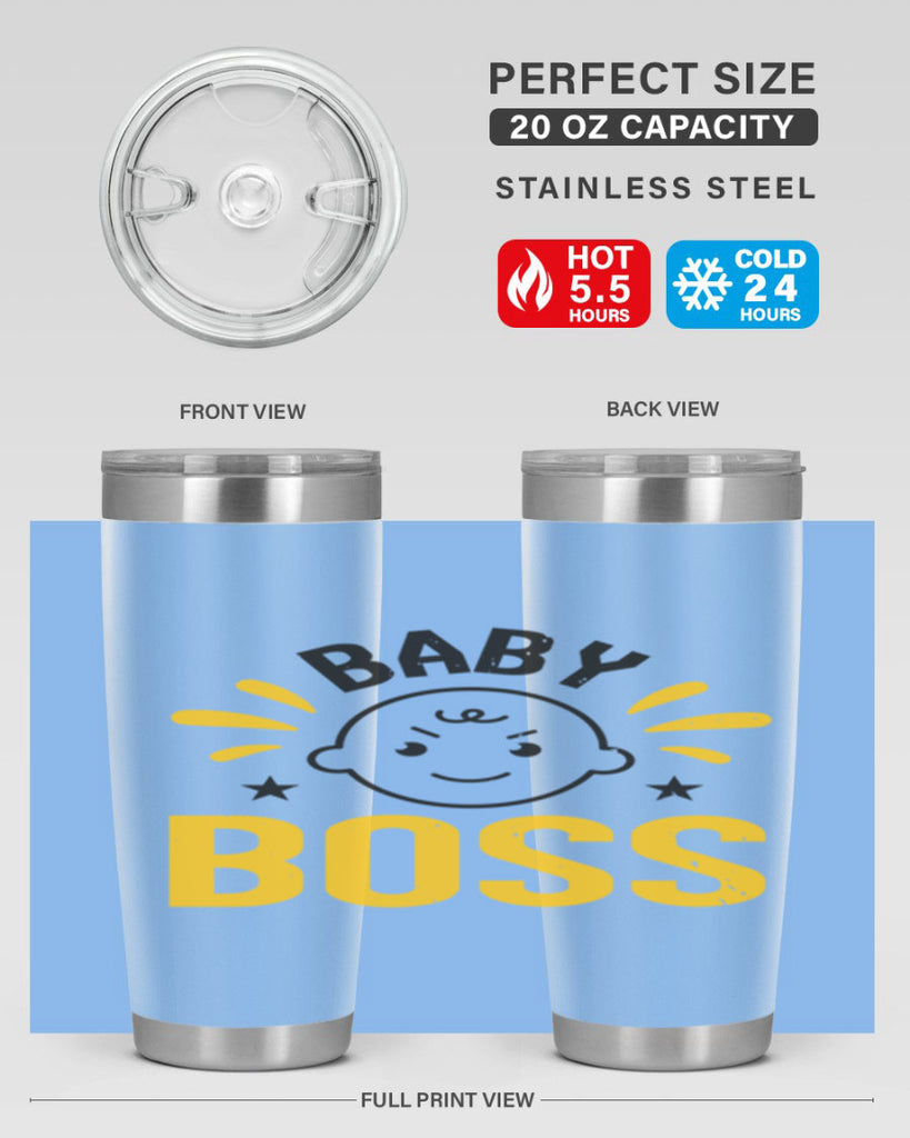 Baby Boss Style 6#- baby shower- tumbler